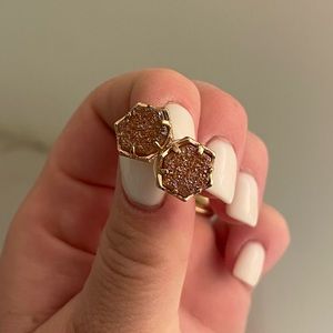 Kendra Scott Druzy stud earrings!